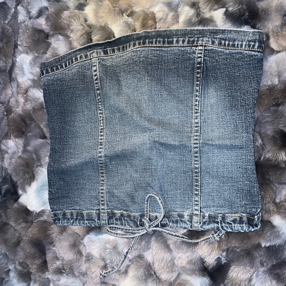 Weather Vane, size Medium, Jean crop top - Picture 3 of 14